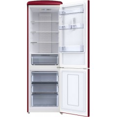 Omnys Ψυγειοκαταψύκτης Retro WNT-EPQ33025WR 330lt NoFrost Υ190xΠ60,6xΒ73.5εκ. Wine Red Omnys Ψυγειοκαταψύκτης Retro WNT-EPQ33025WR 330lt NoFrost Υ190xΠ60,6xΒ73.5εκ. Wine Red